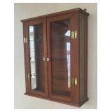 Vintage Wall Mounted Display Cabinet