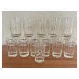 Twelve Juice Glasses