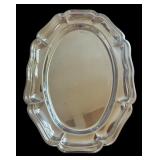 Selection of Serving Platters including Silver Plate