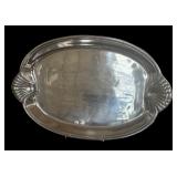 Selection of Serving Platters including Silver Plate