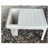 Patio Chair with Side Table