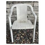 Patio Chair with Side Table