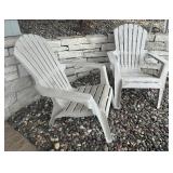 Pair of Adirondack Patio Chairs