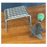 Vintage Oil Lamp, Jars, Ice Clamp and More!