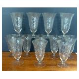 Vintage Cambridge Caprice Footed Stemware