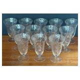 Vintage Cambridge Caprice Footed Stemware