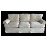 Neutral Upholstered Sofa by Sherrill