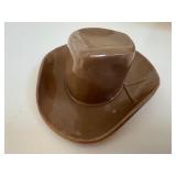 Vintage Miniature Stetson Hat / Vintage Stetson Miniature Plastic Western Cowboy Hat Salesman Sample