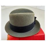 Miniature Wormser Hat  & Miniature Borsalino Hat