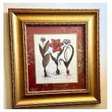 Gilded Framed Floral Print