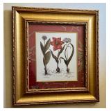 Gilded Framed Floral Print