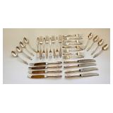 Vintage Wallace Stradivari Sterling Silver Flatware Set