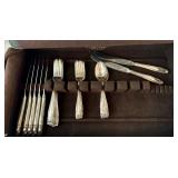 Vintage Wallace Stradivari Sterling Silver Flatware Set