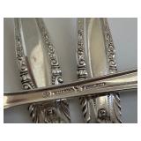 Six Wallace Stradivari Sterling Silver Teaspoons