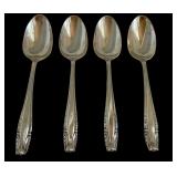 Six Wallace Stradivari Sterling Silver Teaspoons