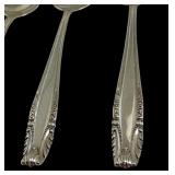 Six Wallace Stradivari Sterling Silver Teaspoons