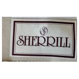 Pair of Neutral Colored Upholstered Chairs by Sherrill