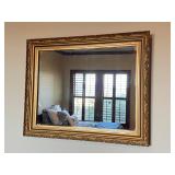 Vintage Decorative Gilded Wall Mirror