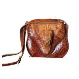 Vintage Genuine Alligator Handbag