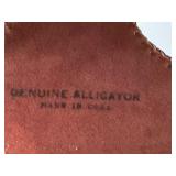 Vintage Genuine Alligator Handbag