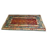 Vintage Hand Woven Kilim Rug
