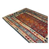 Vintage Hand Woven Kilim Rug