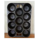 Vintage Finds including Bottles, Shoe Form, Cast Iron Pop Over Pan and More