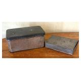 Variety of Vintage Tins including Whitmans Sampler, Durkees Gourd Sage, Drostes Cocoa and More