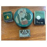 Variety of Vintage Tins including Whitmans Sampler, Durkees Gourd Sage, Drostes Cocoa and More