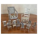 Charming Chair Figurines and Place Card Holders