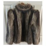 Vintage Raccoon Fur Coat