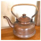 Vintage Crock, Copper Tea Kettle, Utensils and More