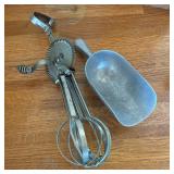 Vintage Crock, Copper Tea Kettle, Utensils and More