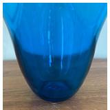 Ruffled Glass Vase by Blenko