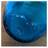 Ruffled Glass Vase by Blenko