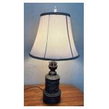 Vintage Embossed Table Lamp