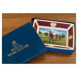 Royal Worcester Golfing Collection Plate by Melvin Buckley
