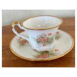 Teacups with Saucers by Royal York, Haviland Limoges of France and More
