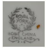 Teacups with Saucers by Royal York, Haviland Limoges of France and More