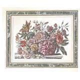 Floral Framed Print by Jean Babtiste Monnoyer