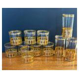 Vintage Culver Antiqua Cocktail Glasses