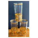 Vintage Culver Antiqua Cocktail Glasses