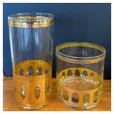 Vintage Culver Antiqua Cocktail Glasses