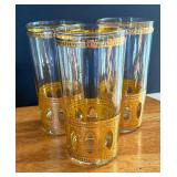 Vintage Culver Antiqua Cocktail Glasses