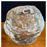 Pair of Kosta Boda Snowball Candle Holders