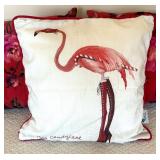 Three Vibrant Accent Pillows