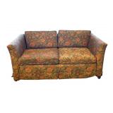 Fabulous Vintage Floral Loveseat by North Hickory