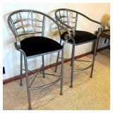 Two Stylish Bar Stools