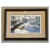 "Spring Thaw-Pheasant" Limited Edition Signed Print by Van Gilder