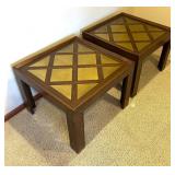 Pair of Mid Century Side Tables / Accent Tables